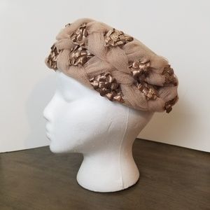 Vintage Tan and Brown Hat